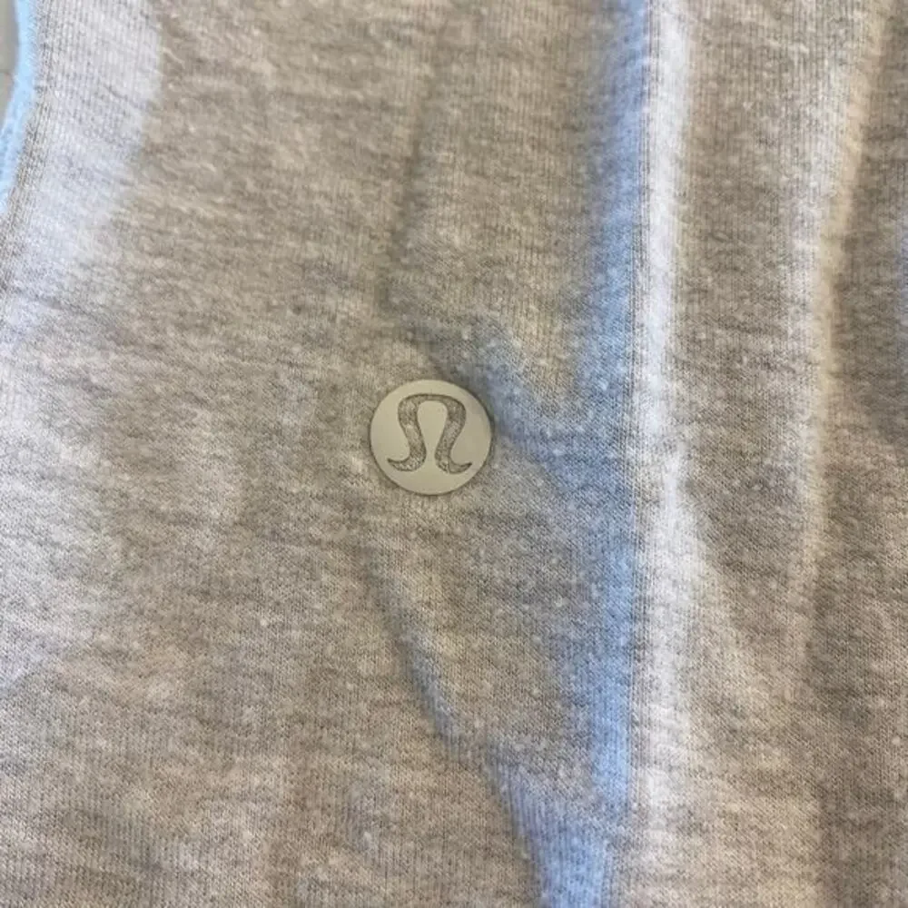 Lululemon Warm Down Joggers Soft‎ Touch Heathered Core Ultra Light Grey Size 2